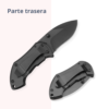 Navaja negra EDC con estuche waterproof - Imagen 7