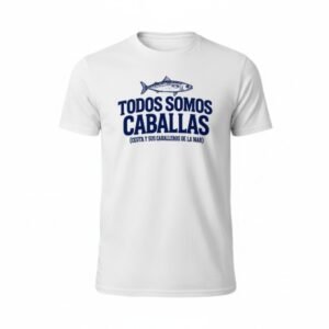 Camiseta personalizada Todos somos caballas - Pixcool