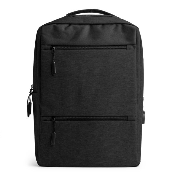Mochila NARVIK negro personalizada