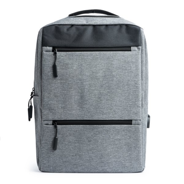 Mochila NARVIK gris vigoré personalizada
