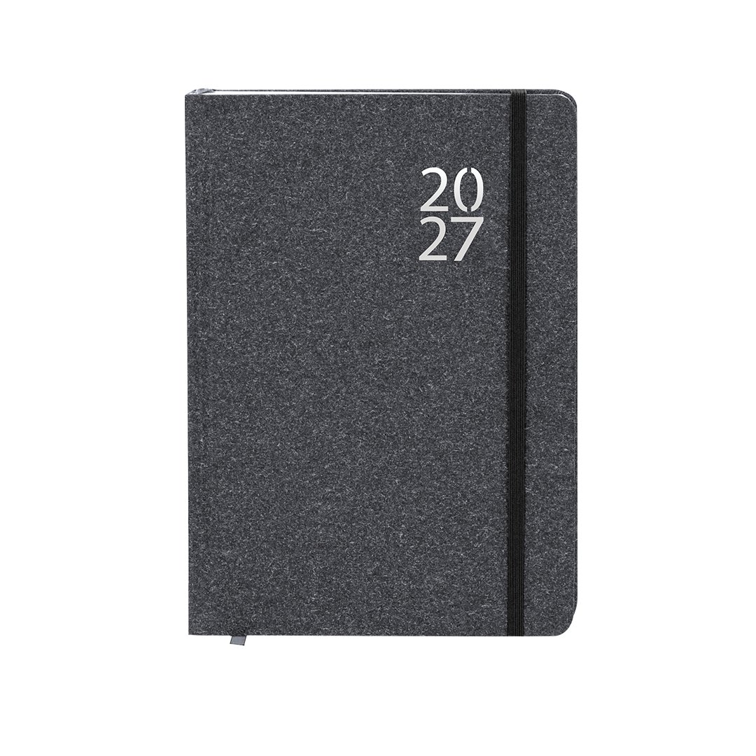 Agenda 2027 FLORIAN A5 cartón reciclado personalizada