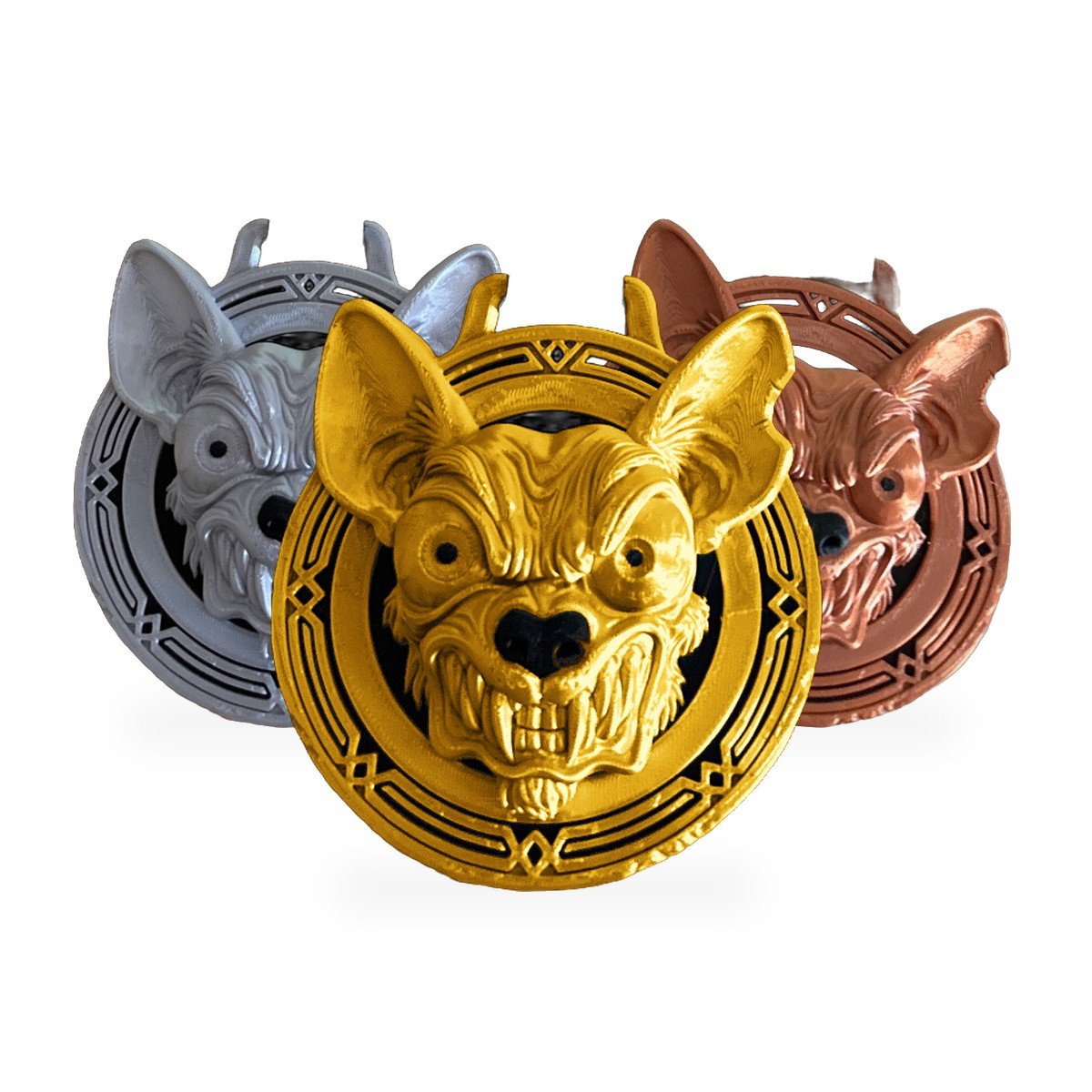 Medallas personalizadas en impresión 3D