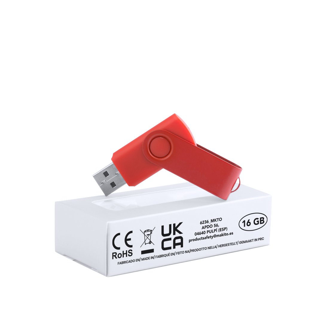 Pendrive USB SURVET 16 GB personalizado